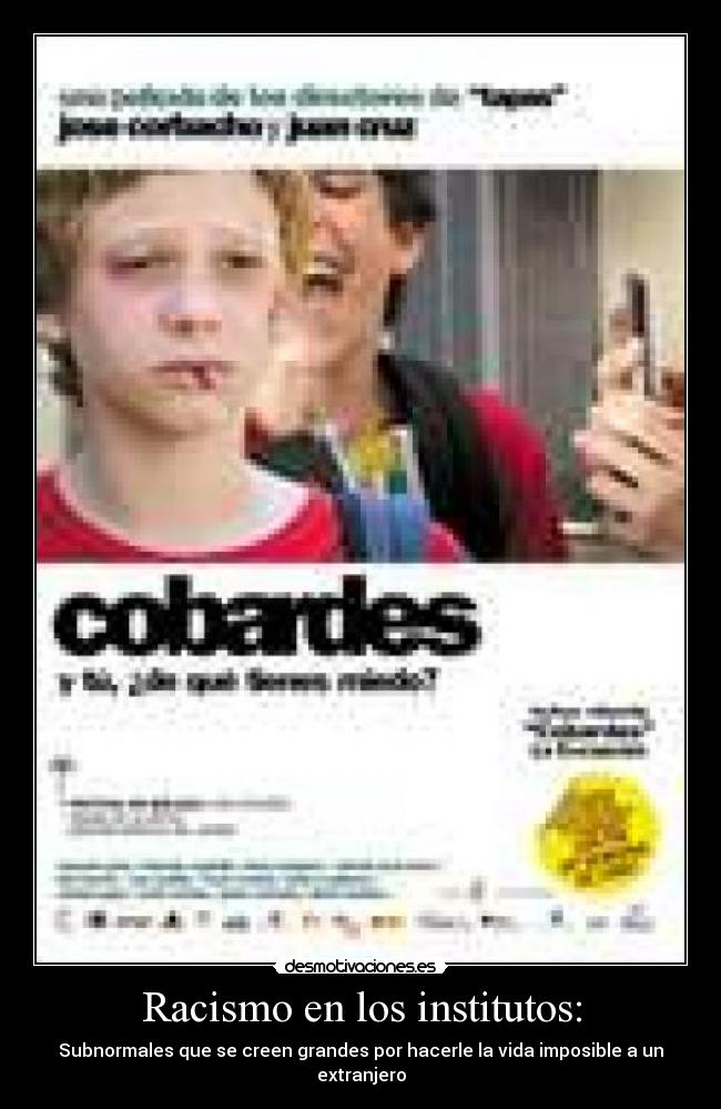 Racismo en los institutos: - 