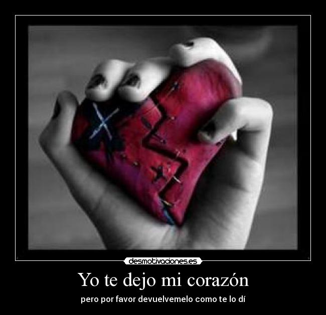 carteles corazon kisi desmotivaciones