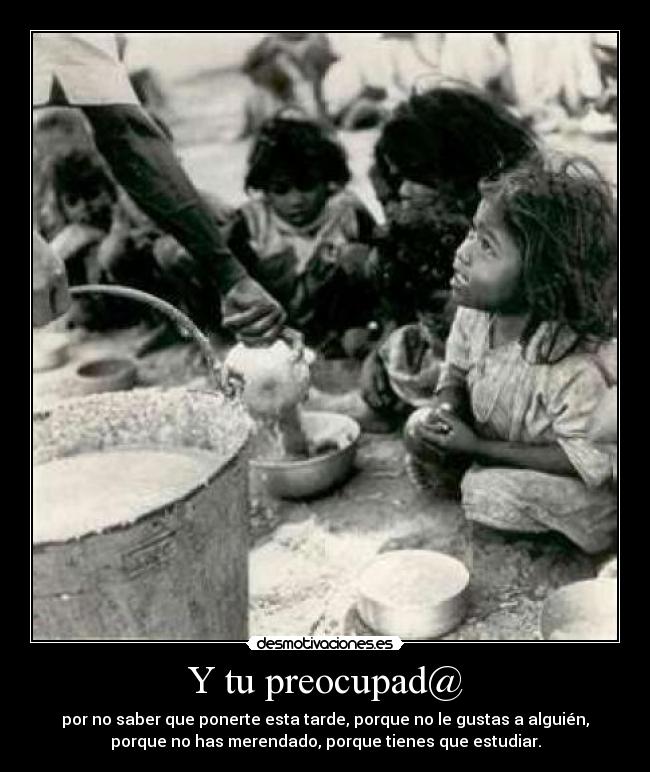 Y tu preocupad@ - 
