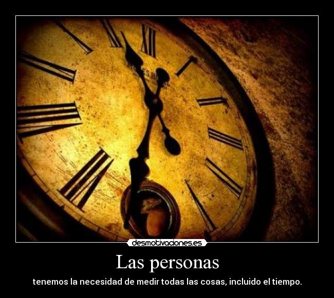 Las personas - 