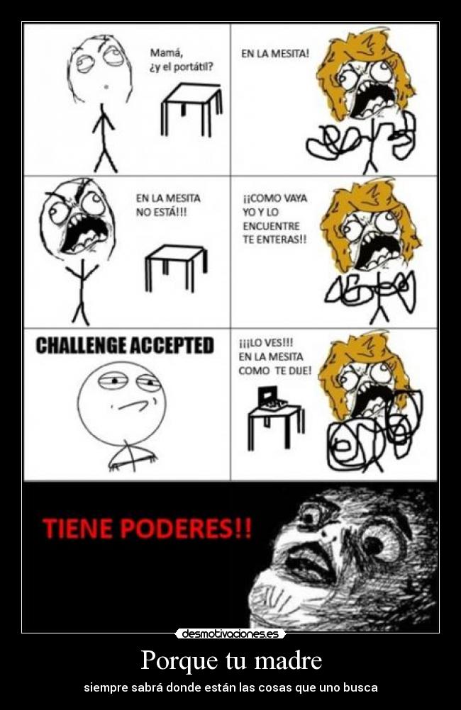 Porque tu madre -
