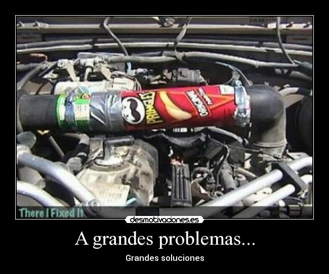 A grandes problemas... - 