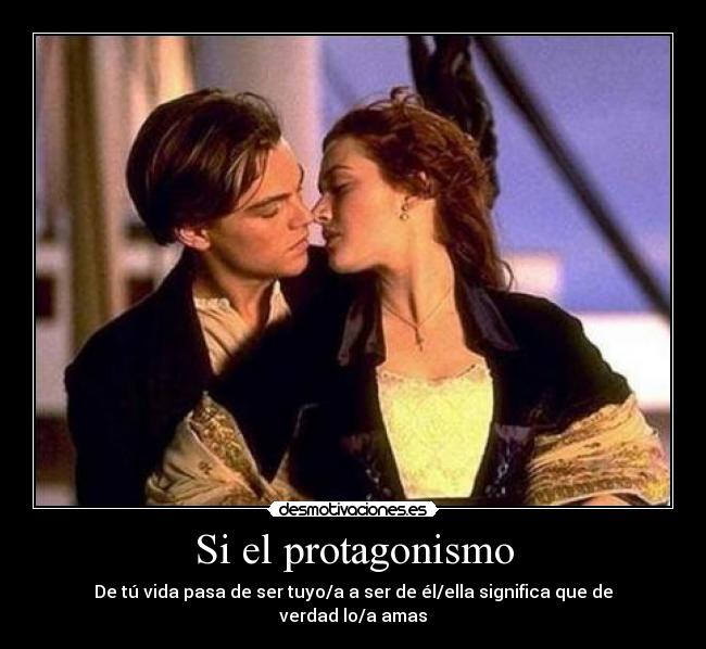 Si el protagonismo - 