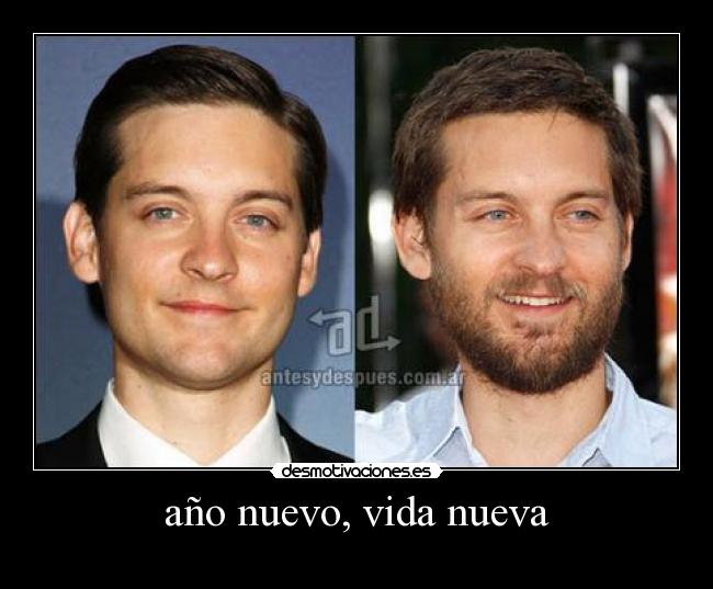 año nuevo, vida nueva -
