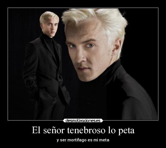 El señor tenebroso lo peta - y ser mortifago es mi meta