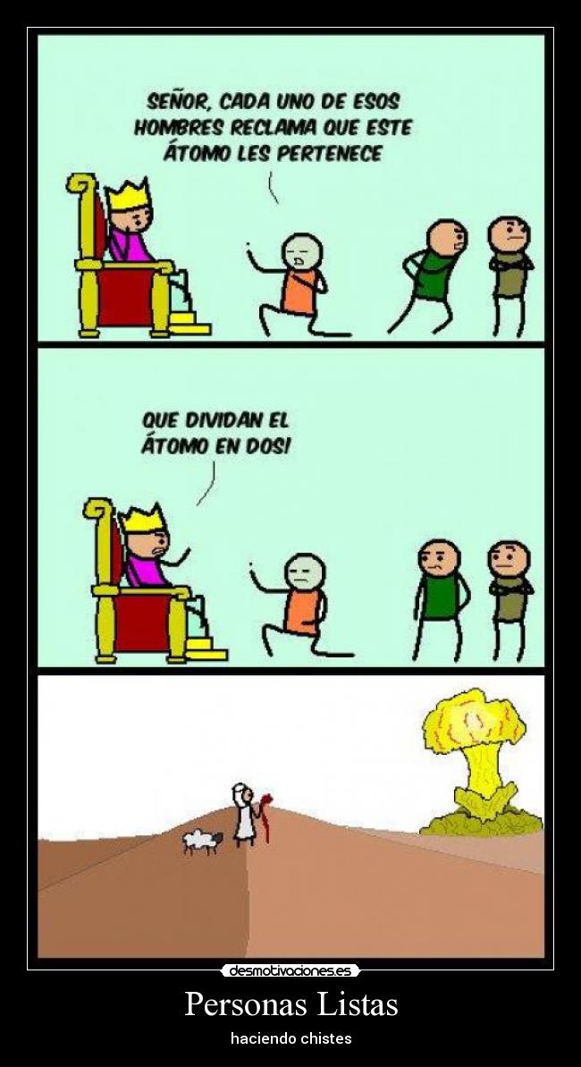 Personas Listas - haciendo chistes