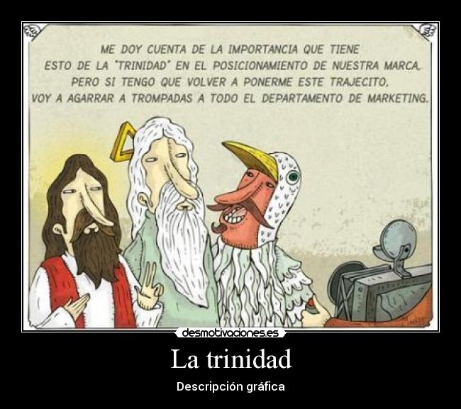 La trinidad - Descripción gráfica