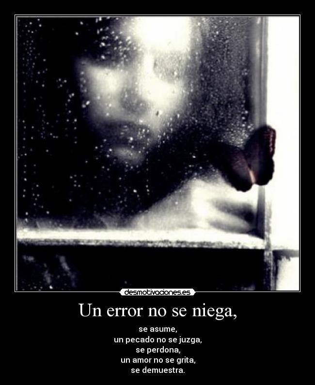 carteles error pecado amor desmotivaciones