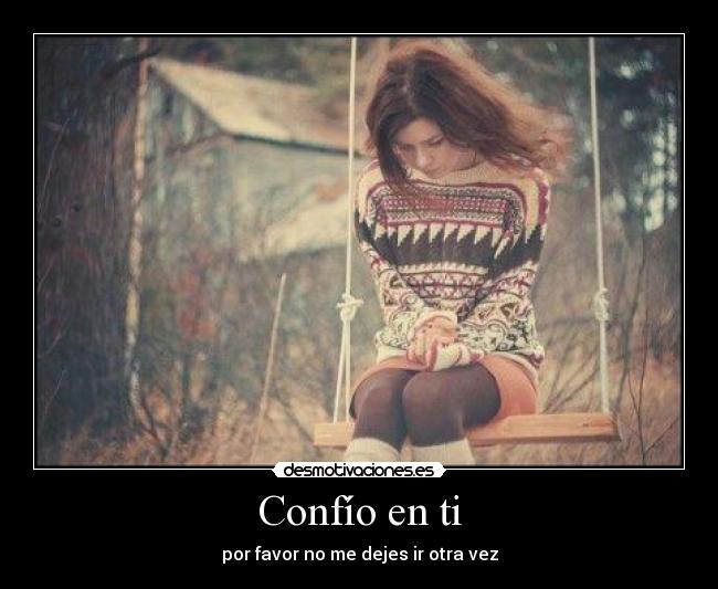 Confío en ti -