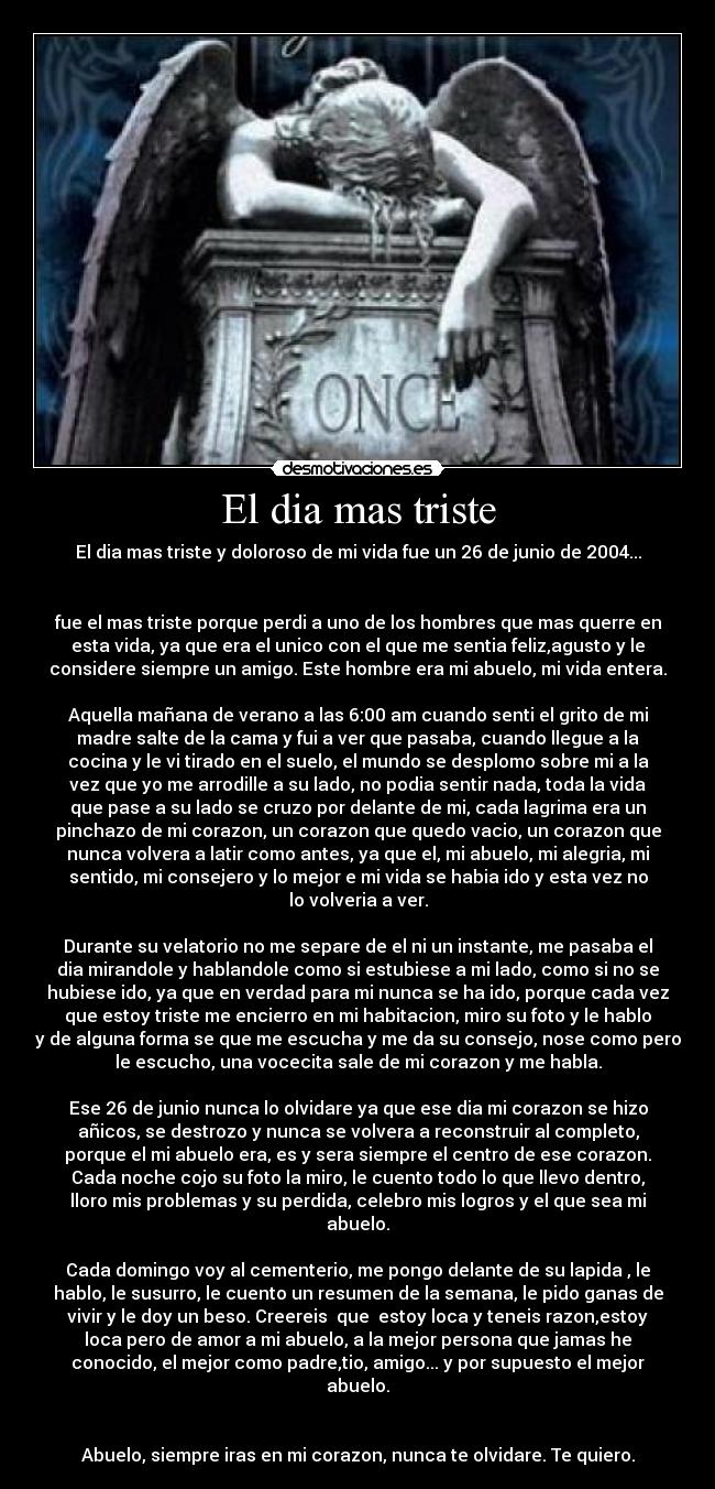 carteles dia mas triste desmotivaciones