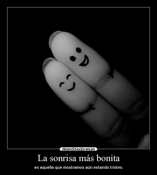 La sonrisa más bonita -