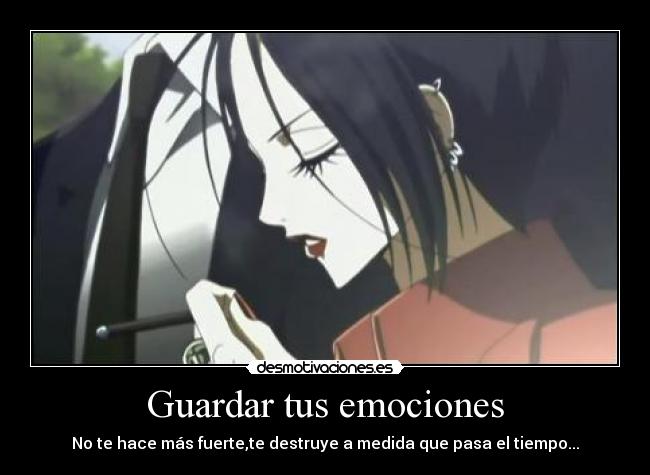 Guardar tus emociones -