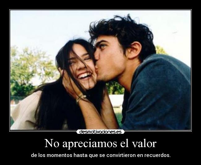 No apreciamos el valor -
