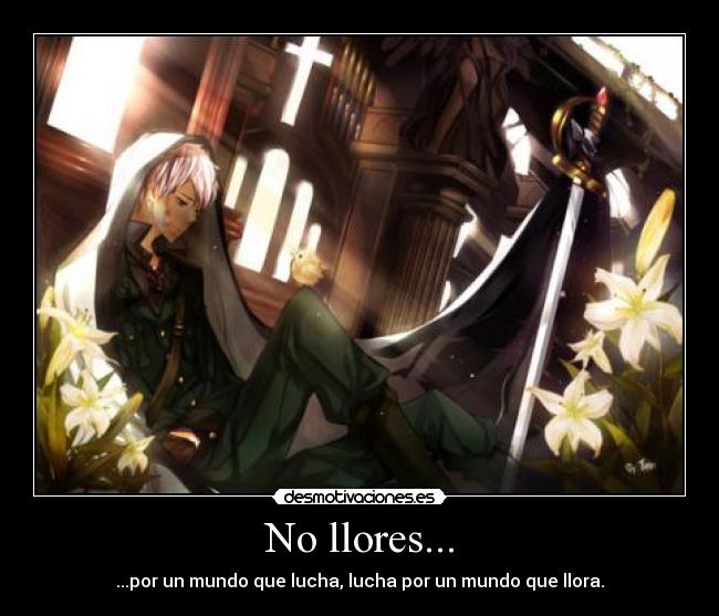 No llores... - 