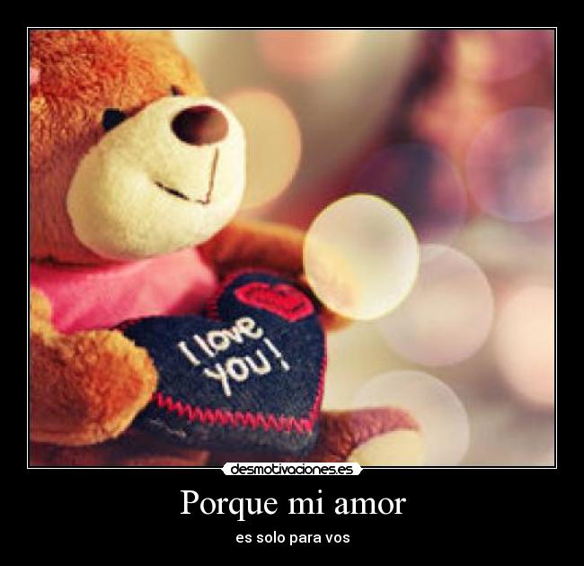 Porque mi amor - 