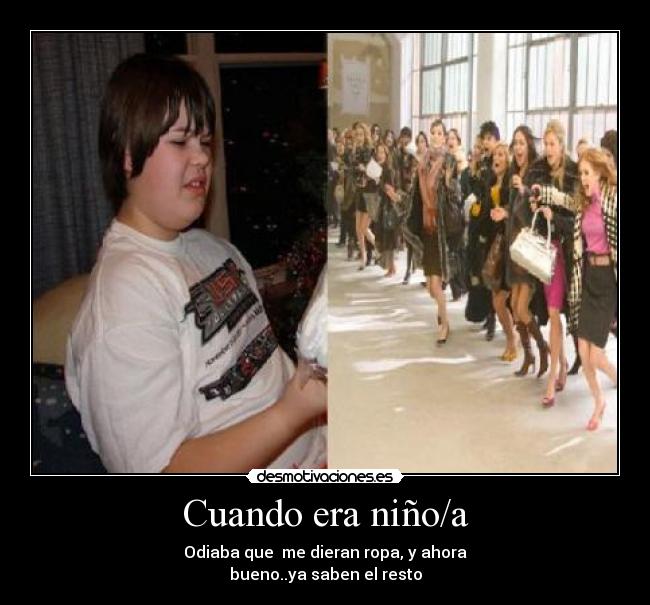 carteles ropa nino locas nomegusta gusta desmotivaciones