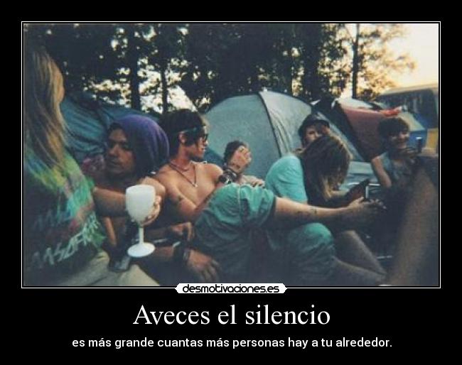 Aveces el silencio - 