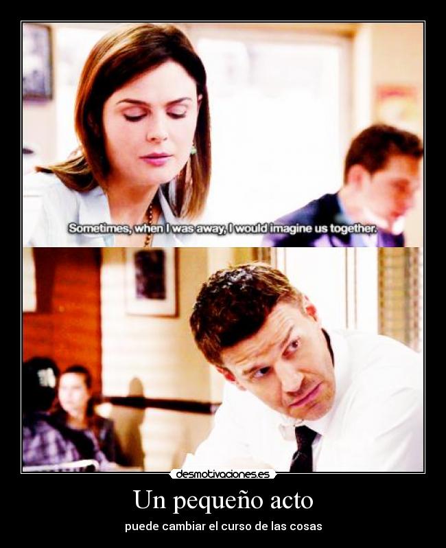 Un pequeño acto -