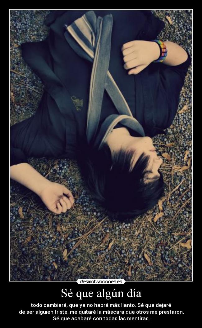 Sé que algún día -