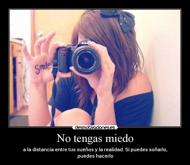 No tengas miedo -