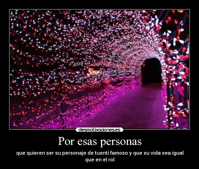 Por esas personas - 
