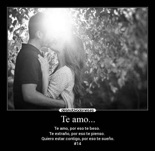 Te amo... -