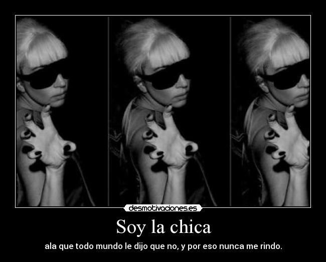 Soy la chica - 