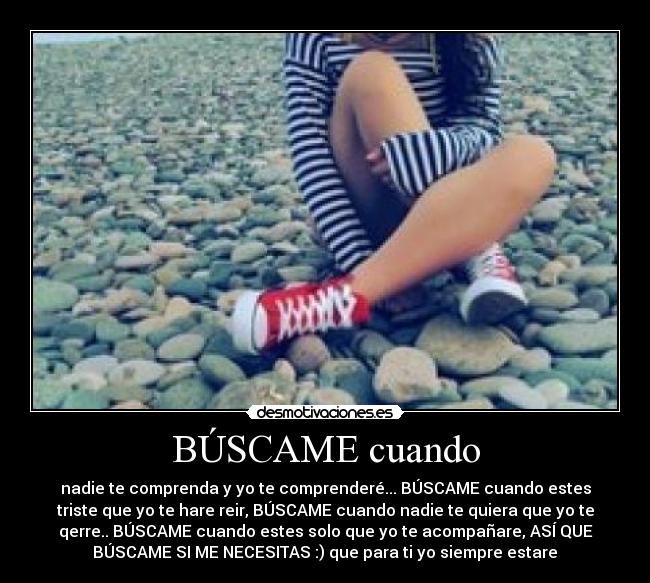 BÚSCAME cuando - 