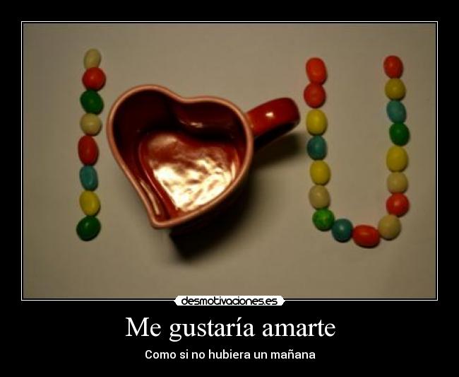 Me gustaría amarte - Como si no hubiera un mañana