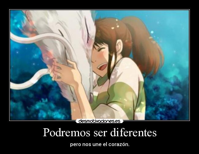 Podremos ser diferentes -