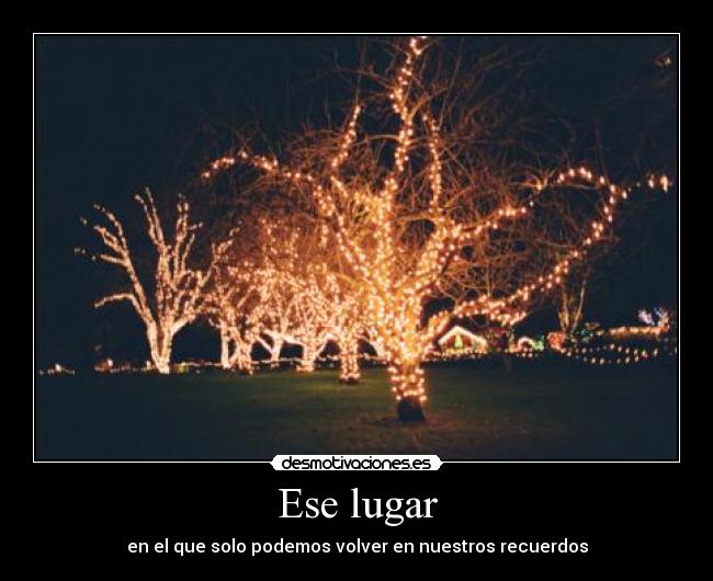 Ese lugar -