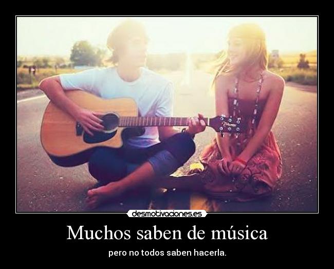 Muchos saben de música - 