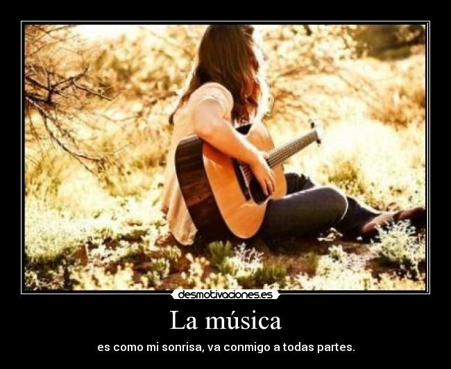 La música -
