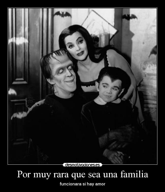 Por muy rara que sea una familia - funcionara si hay amor