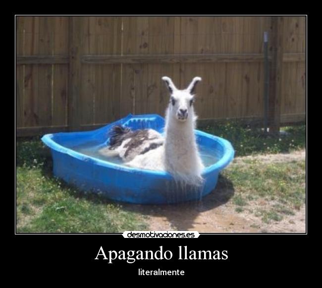 Apagando llamas -