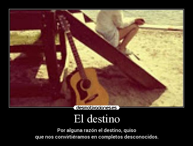 El destino -