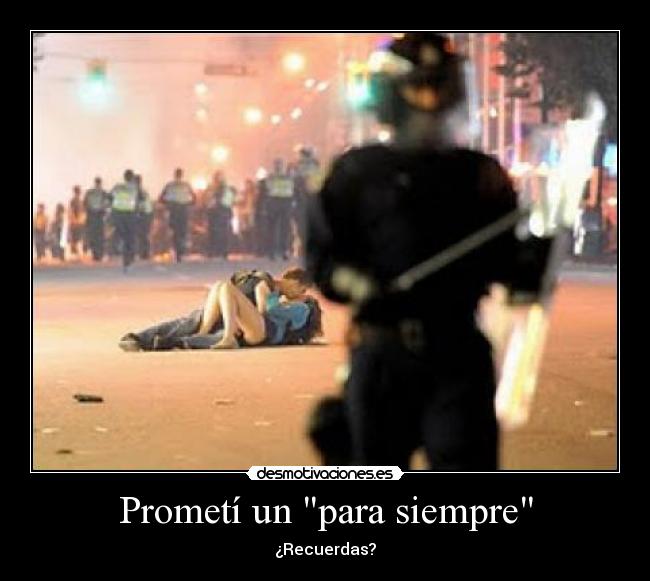 Prometí un para siempre - 
