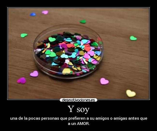 Y soy -