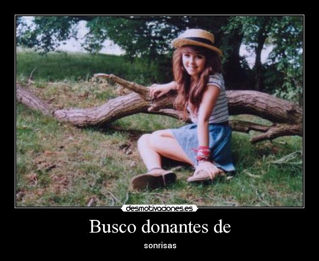 Busco donantes de -