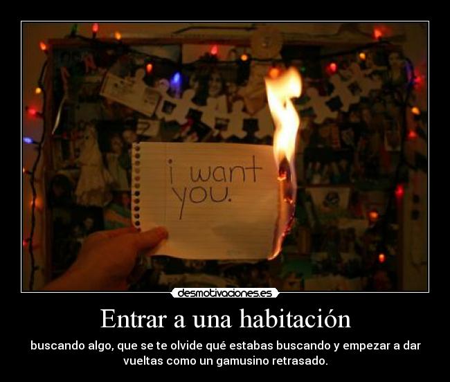 Entrar a una habitación - 