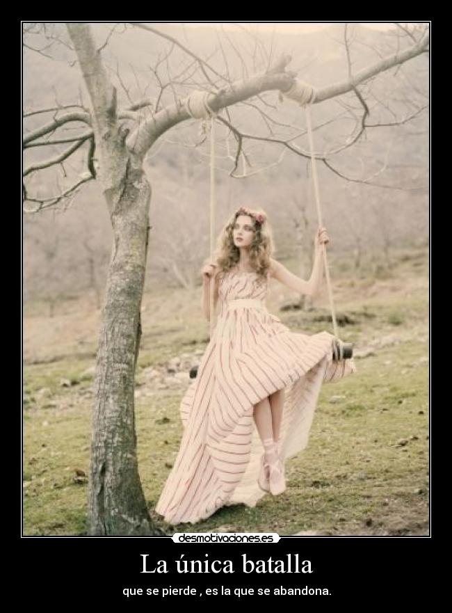 La única batalla -