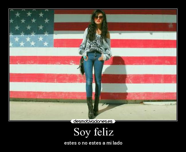 Soy feliz -