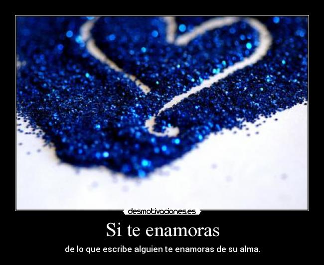 Si te enamoras -