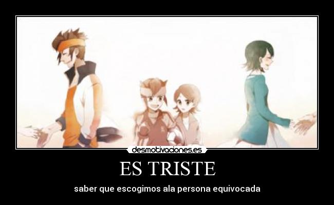 ES TRISTE -