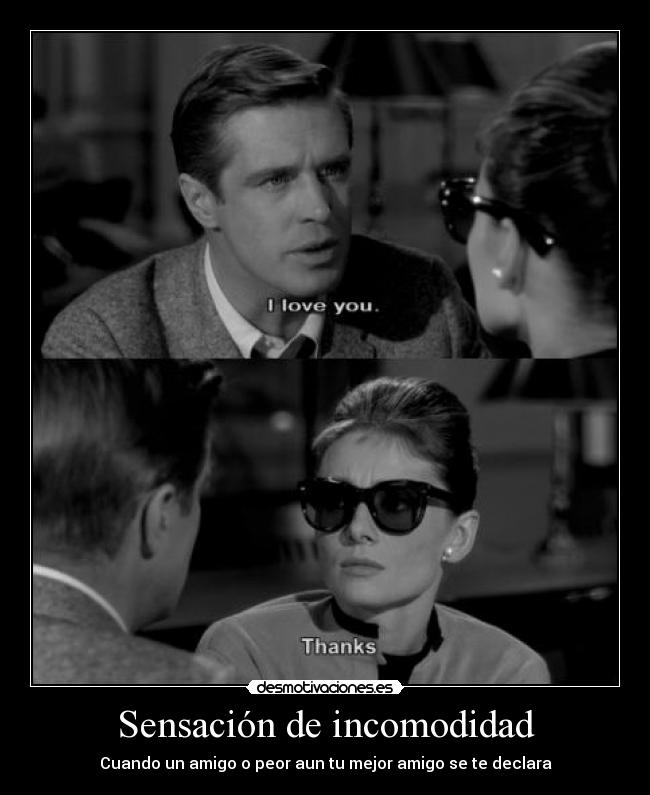 Sensación de incomodidad -