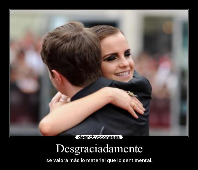 carteles daniel radcliffe abrazando emma watson jojo agasajas desmotivaciones