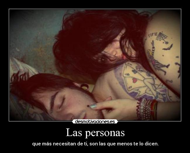 Las personas - 