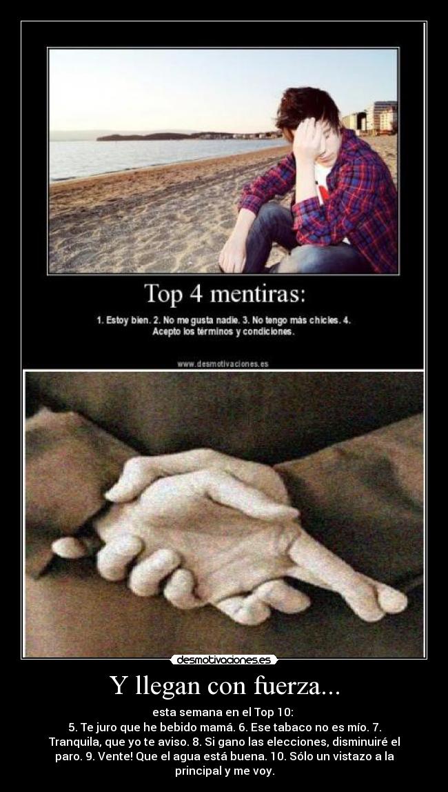 Y llegan con fuerza... - 