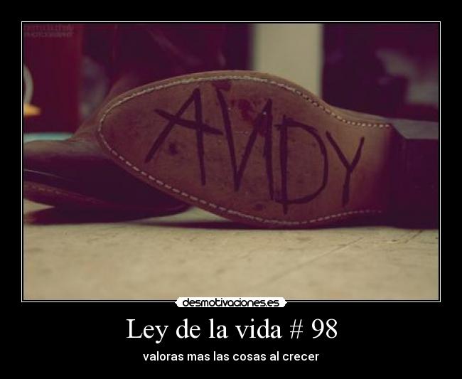 Ley de la vida # 98 - 