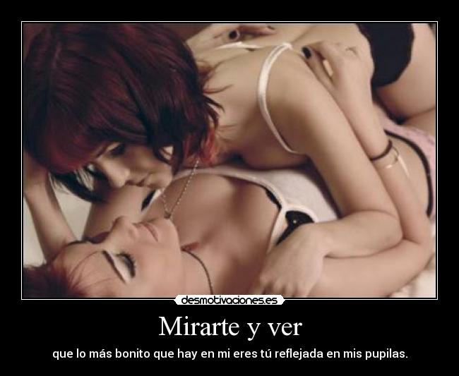 Mirarte y ver -